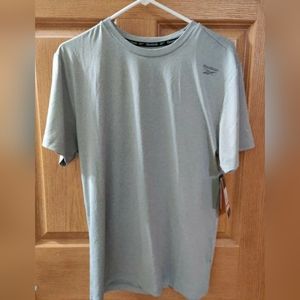 Men's Reebok Sonic Bolt Grey Short Sleeve  T-shirt With Tags Size Small